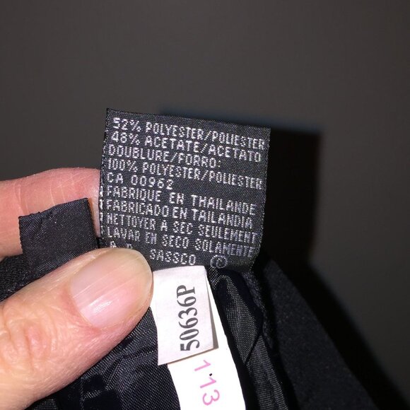 Kasper 3 Piece Evening Suit 4P Black Dressy - Picture 14 of 16